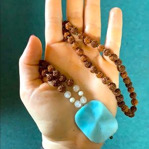 Tiny Devotions Mermaid Mala Necklace